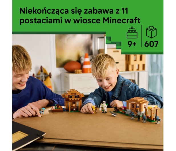 LEGO MINECRAFT 21596 Najazd przywoływaczy na wioskę - 1529738 - zdjęcie 4